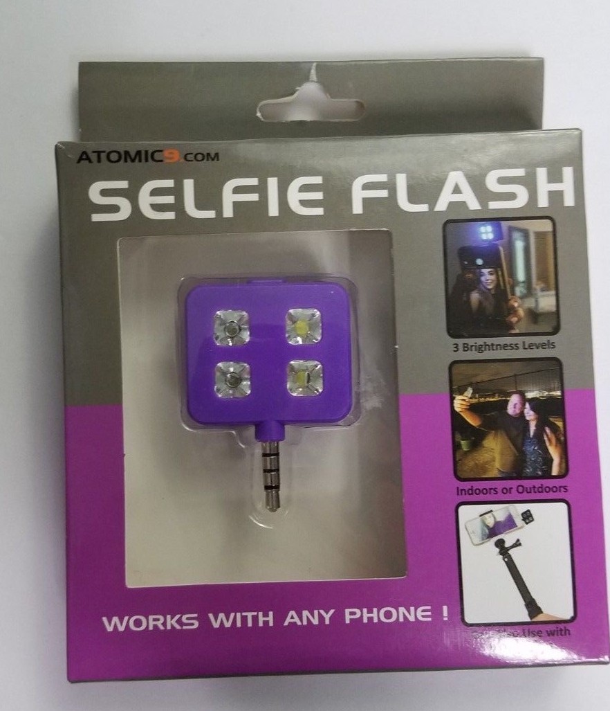 Selfie Flash Bright Indoor Outdoor Rechargeable Universal LED