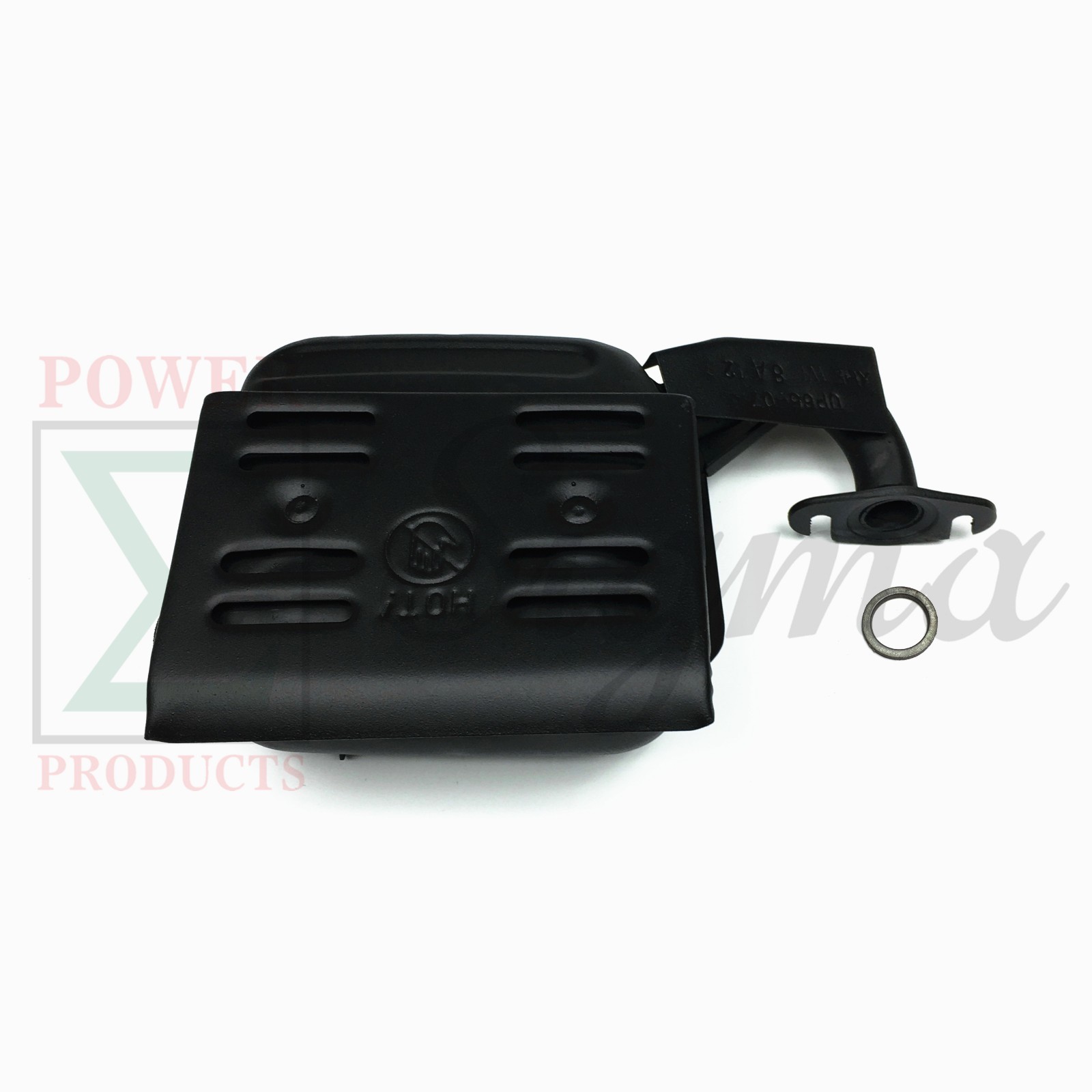 New Muffler and Gasket For  2HP 2-Stroke 2-Cycle 63CC 64CC Gasoline Generator