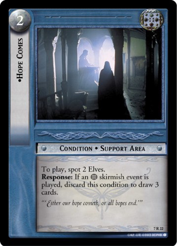 Hope Comes Moderately Played LOTR: The Return of the King