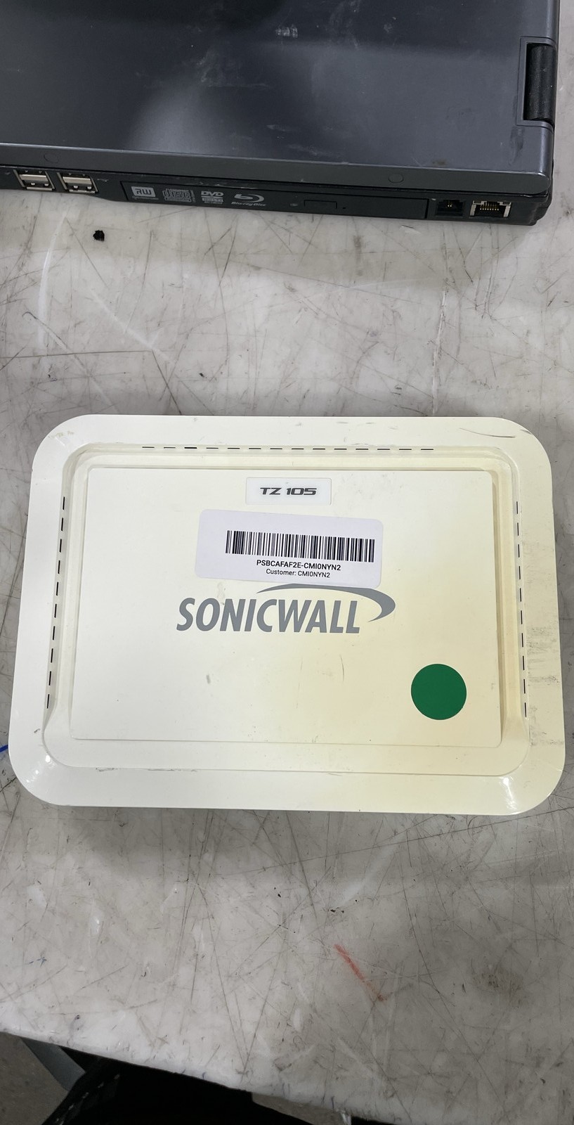 SonicWall TZ 105 Firewall Network Security Appliance Device Unit