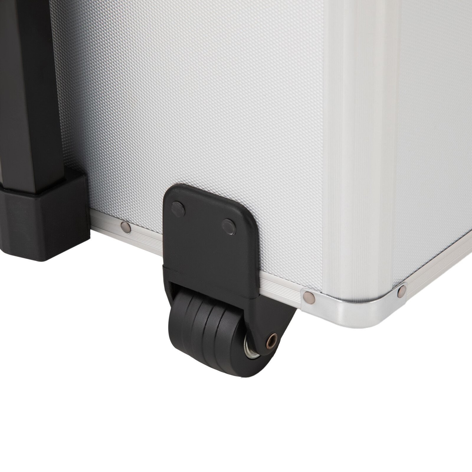 Locking Mobile Business Case！ Aluminum Alloy File Lock Box！ Hand pull File Case