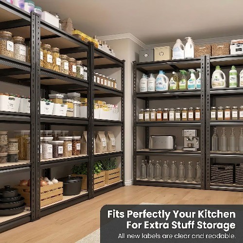 Heavy Duty Garage Shelving Unit, 2000 lbs Metal Storage Shelves