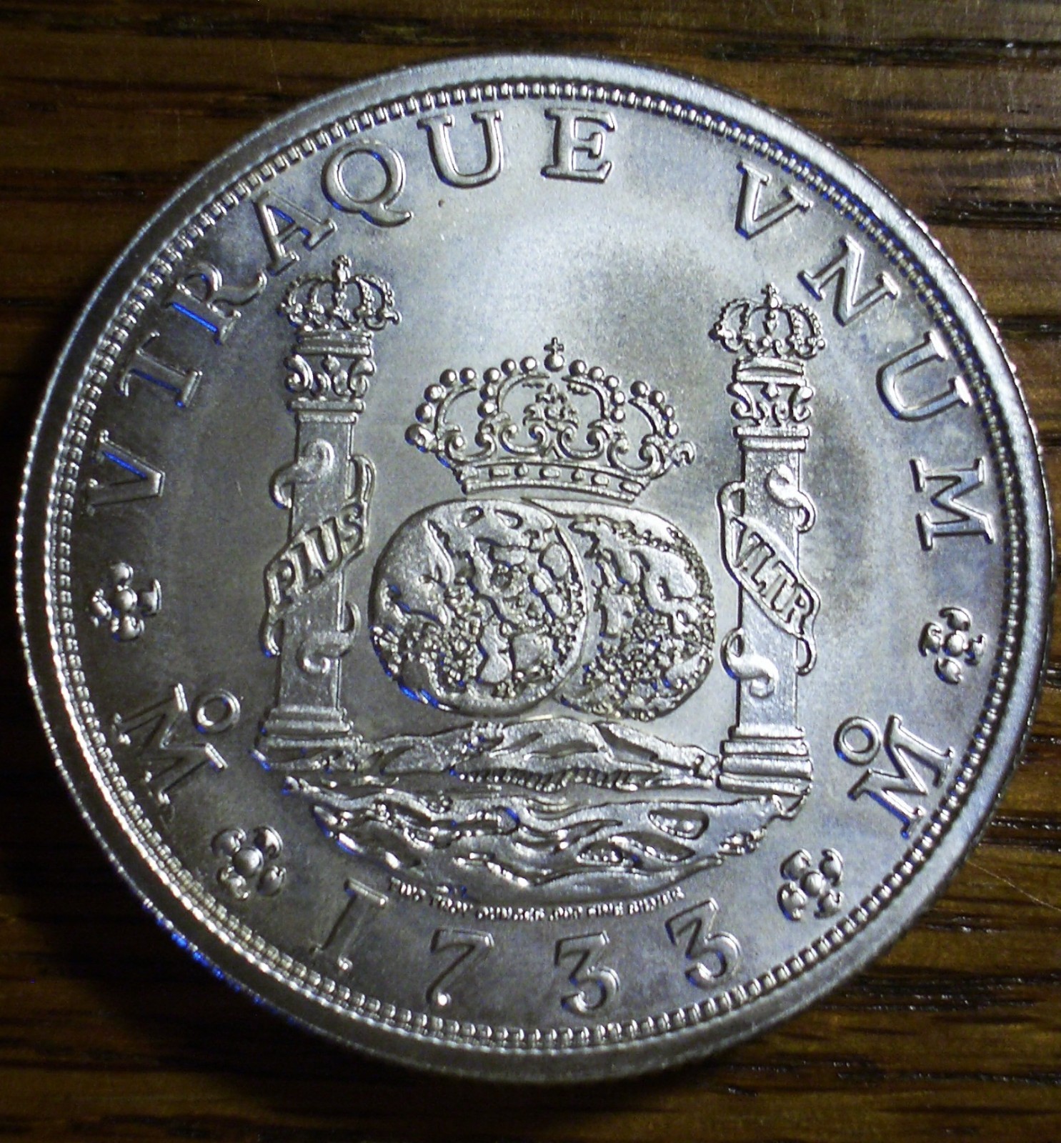 1730 PILLAR DOLLAR  2 OZ. .999 SILVER TRIBUTE COIN