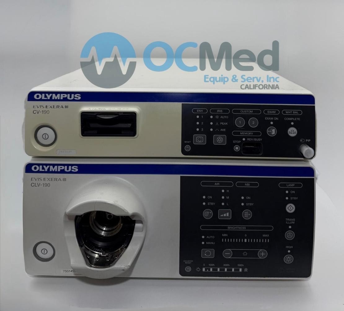 Olympus EVIS EXERA III CV-190 Video Processor + CLV-190 Xenon Light Source ?