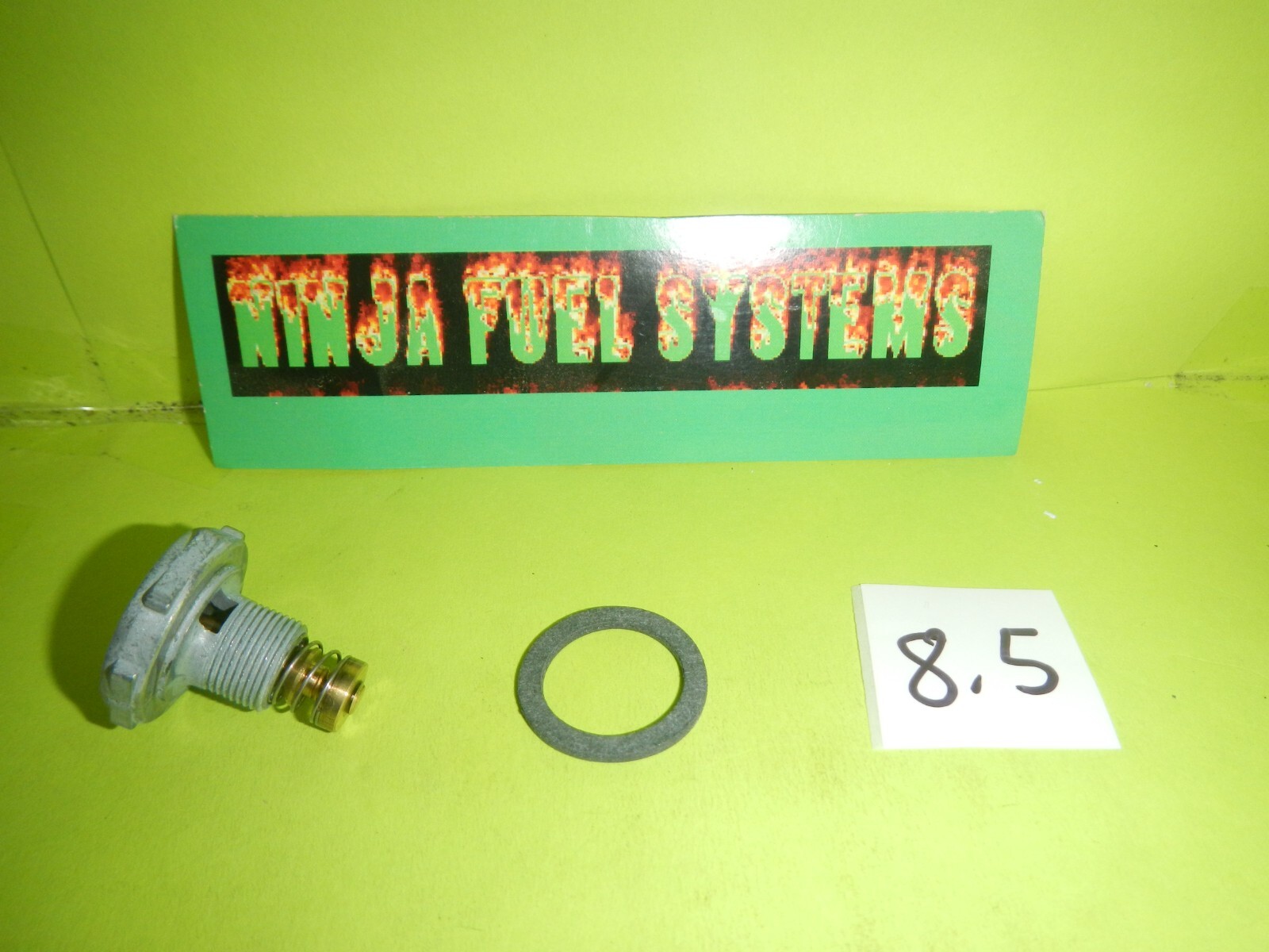 CARBURETOR GAS 8.5 POWER VALVE W/GASKET FOR 600 650 750 850 950 HOLLEY