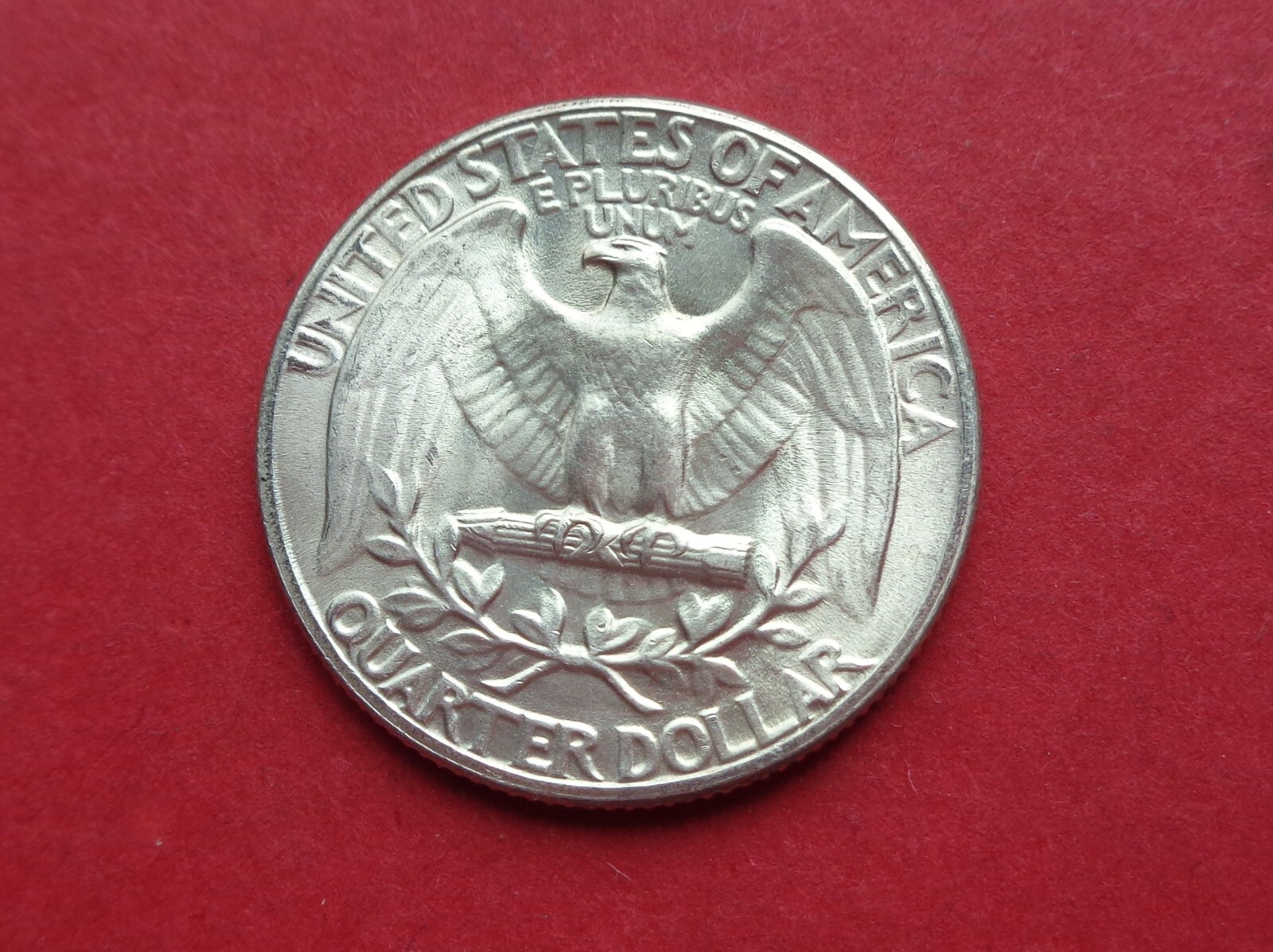 1944  GEM BRILLIANT UNCIRCULATED SILVER WASHINGTON QUARTER-FULL MINT LUSTER