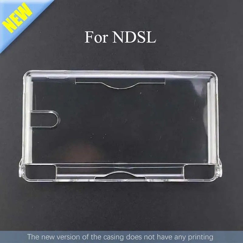 For Nintendo 3DS Clear Snap-on Plastic Crystal Hard Shell Protective Case Cover.