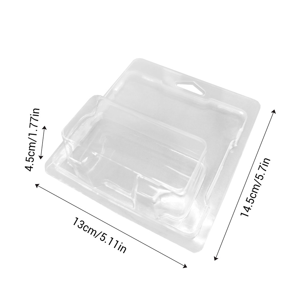 10Pcs Protector Case for 1/64 Diecast Short Card Mainline Cars Clamshell Storage