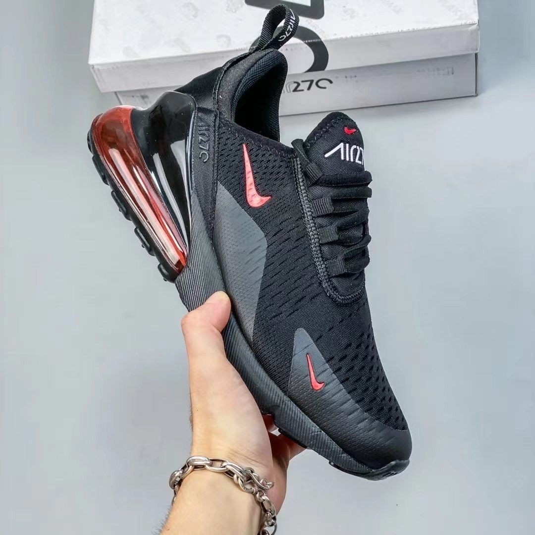 #2022 NIKE AIR MAX 270 Black Red * Men's Size
