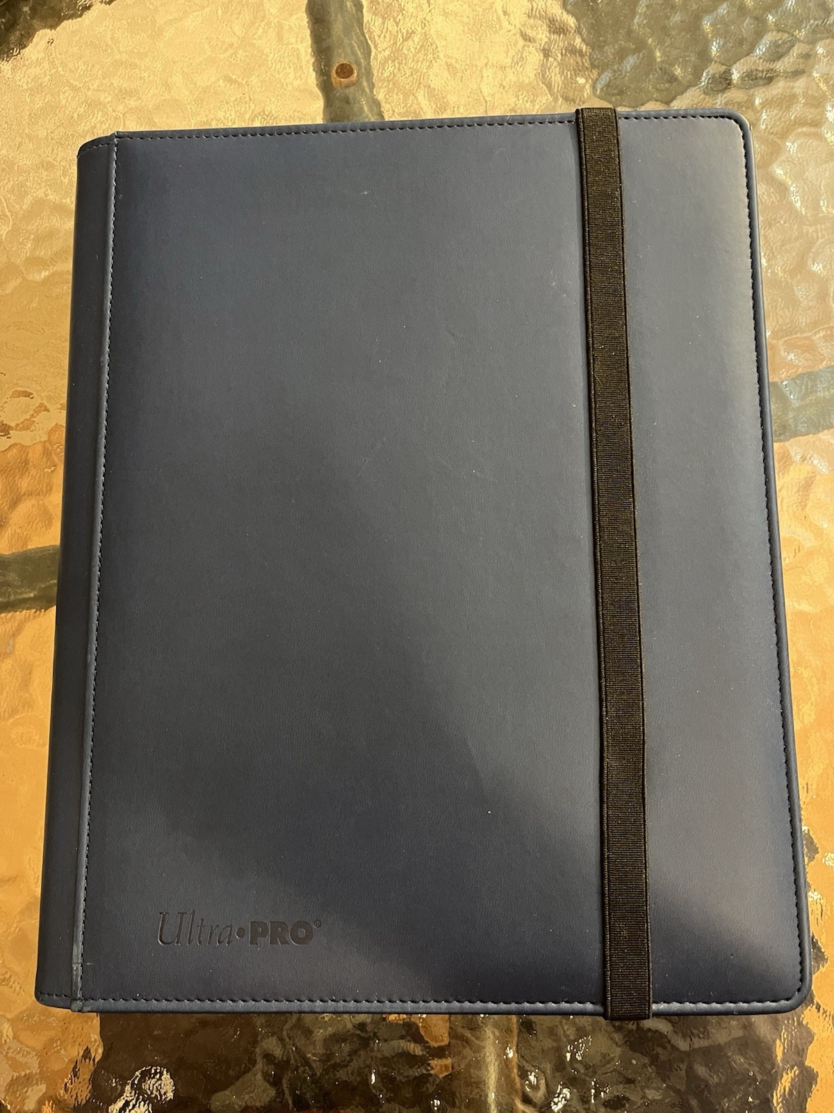 Ultra Pro Eclipse 9-Pocket Binder  Blue Holds 360 Cards Used
