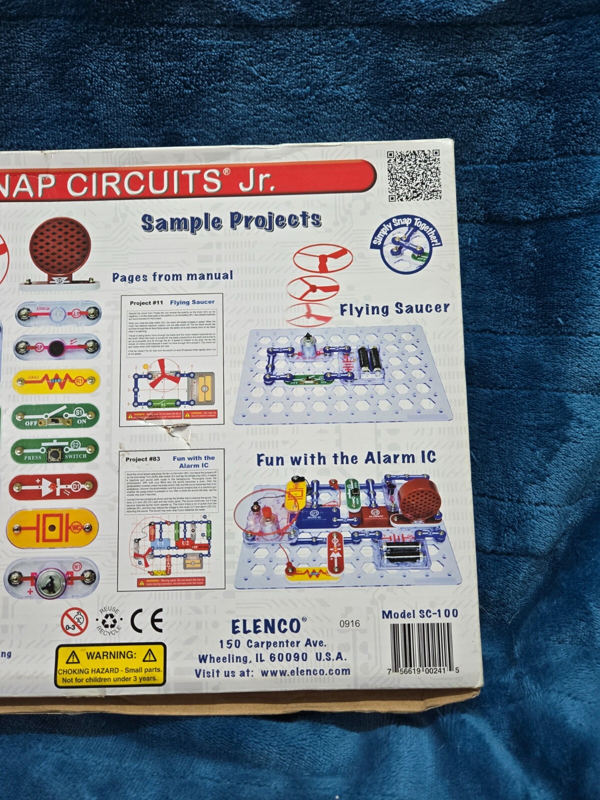 Electronics Discovery Kit STEM Snap Circuits Jr. SC-100