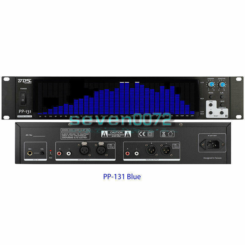 1PCS NEW BDS PP-131 Blue Spectrum Analyzer VU Meter 31-Segment idrone