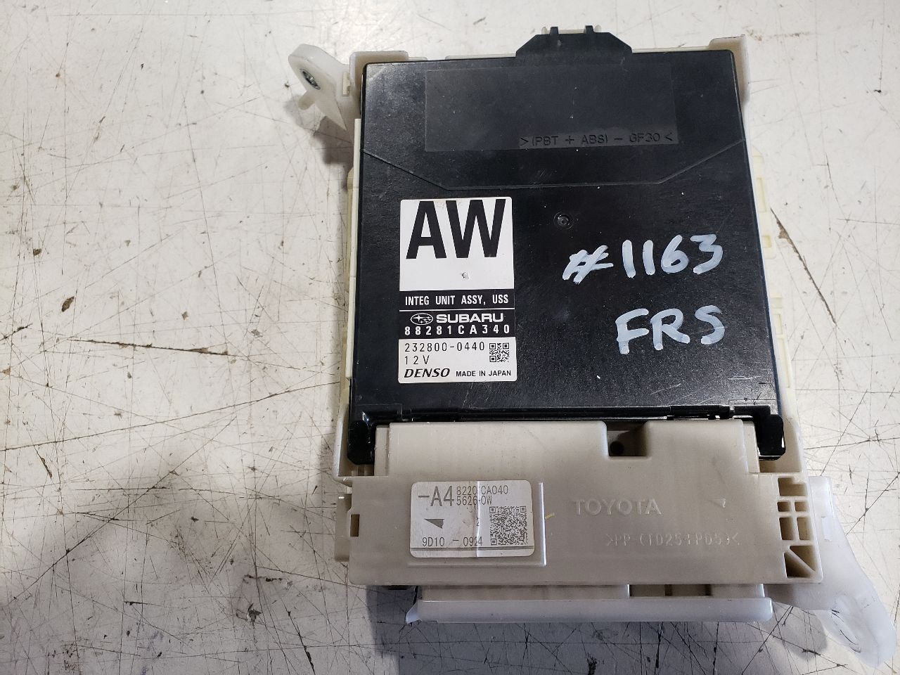 [BRZ / FR-S / 86] 2019 Subaru BRZ Coupe Auto - Integrated Body Unit Control OEM