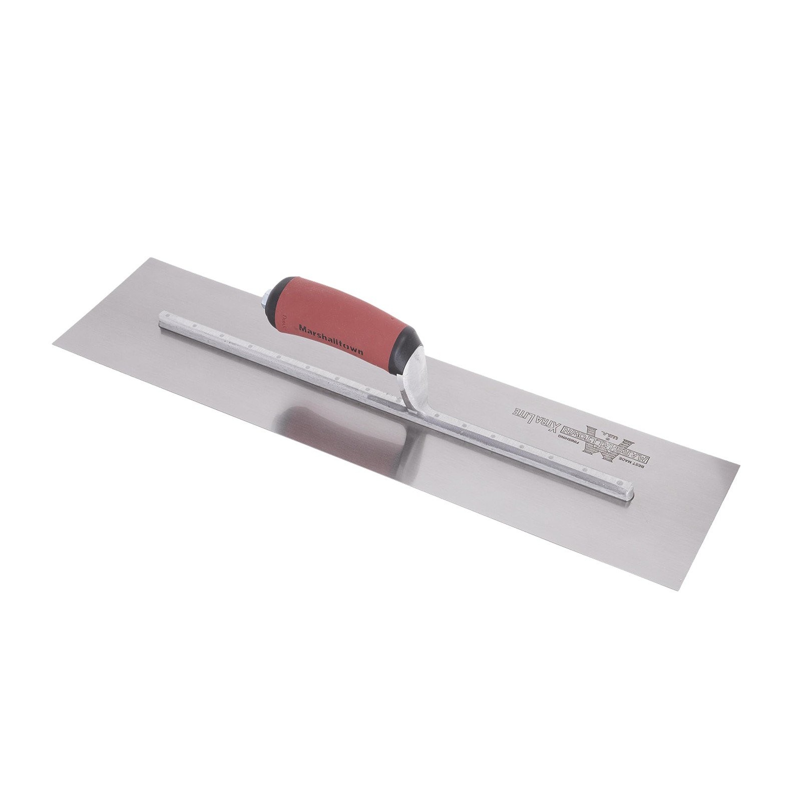 MARSHALLTOWN MXS24D High Carbon Steel Finishing Trowel, 4 x 24 Inch Concrete, Ma