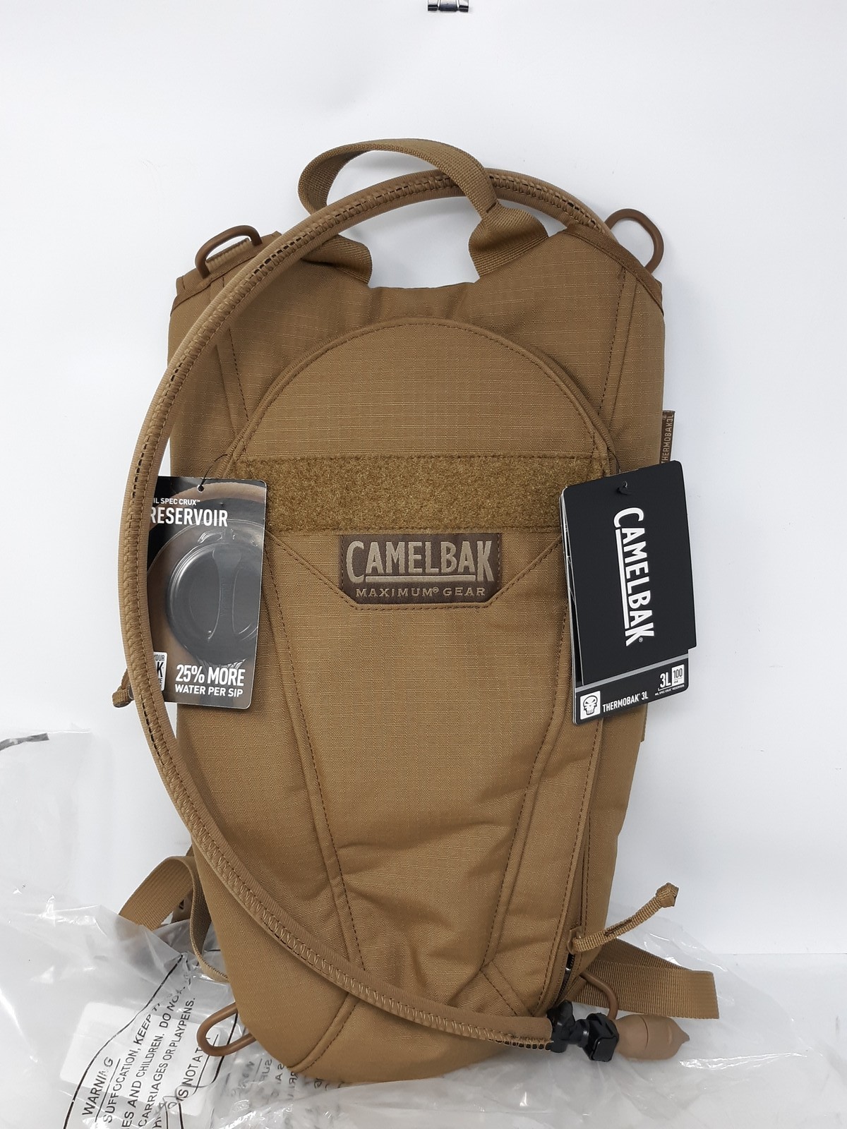 CamelBak ThermoBak 3L Hydration Pack NEW Lifetime Guarantee Tan