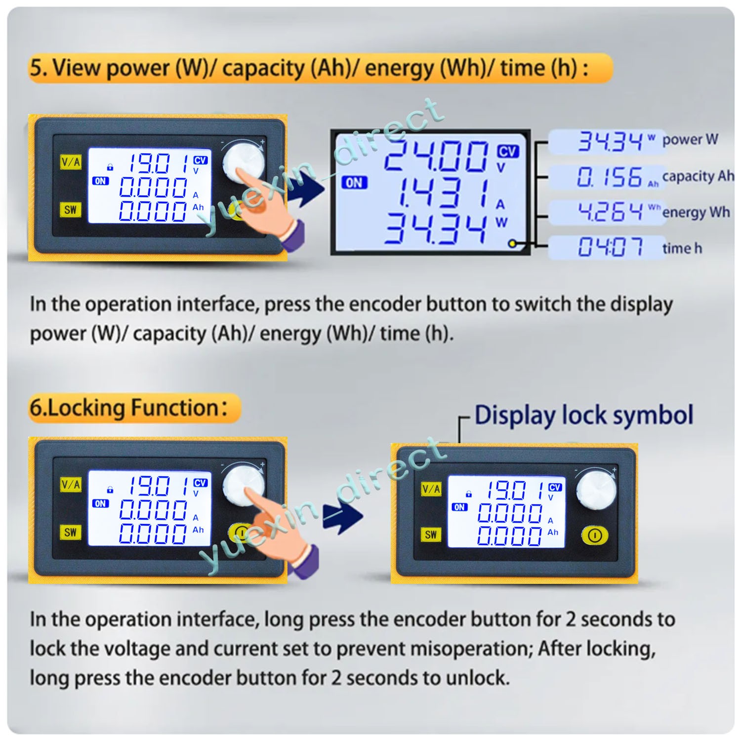 For Dewalt DC Power Supply with Digital Display Constant Voltage Adjustable