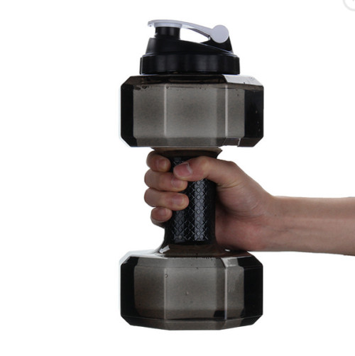74Oz Big Capacity PETG Eco-friendly Cup Dumbbell Shape Water Bottles US FAST
