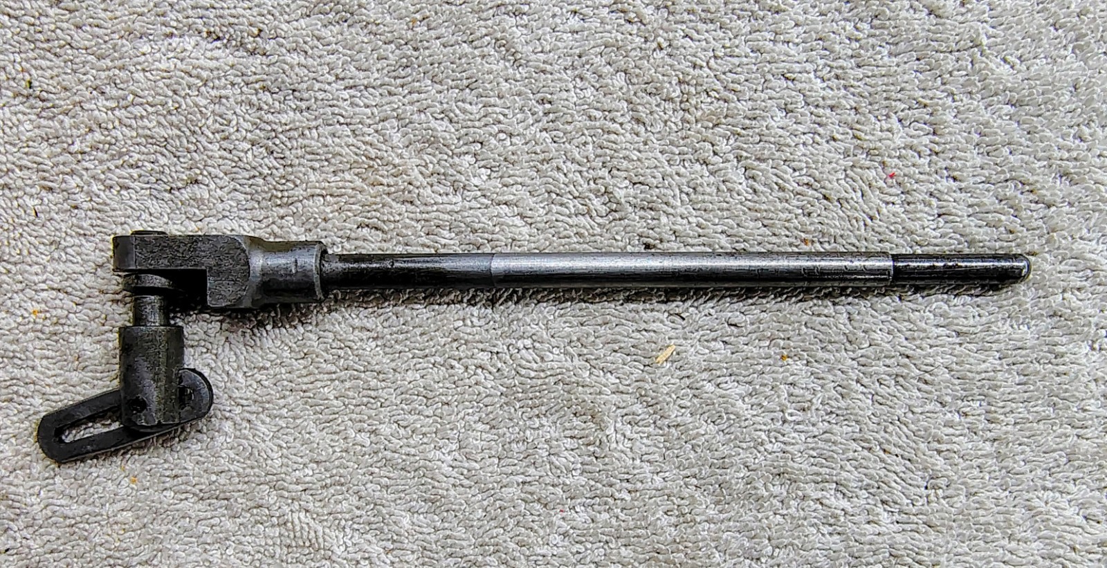 🗽 VINTAGE 5"+  INDICATOR POST/ ARM 1/4" DIAMETER MACHINIST/ TOOLMAKER
