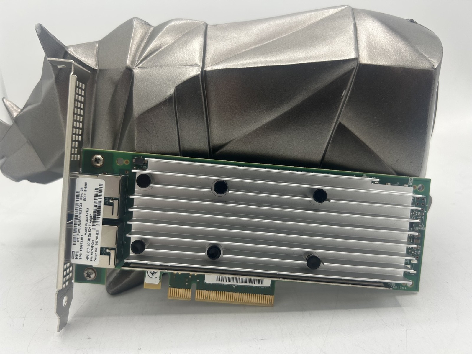 867707-B21 HP Ethernet 10Gb 2-port 521T Adapter 869573-001