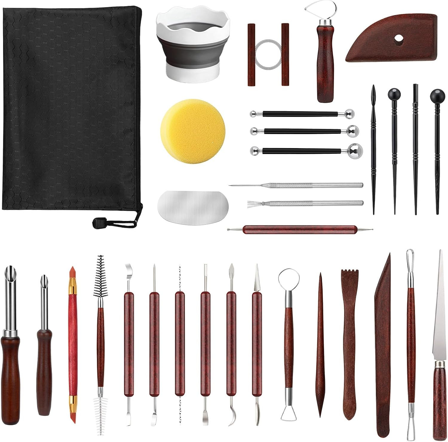 Clay Tools Clay Sculpting Kit Modeling Carving Tools Set for Pottery Clay | Pott
