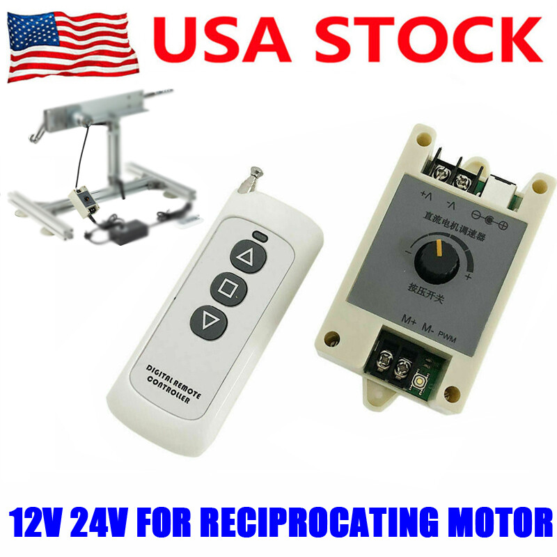 Remote Controller for Reciprocating Linear Actuator DC12V 24V Motor Accessories