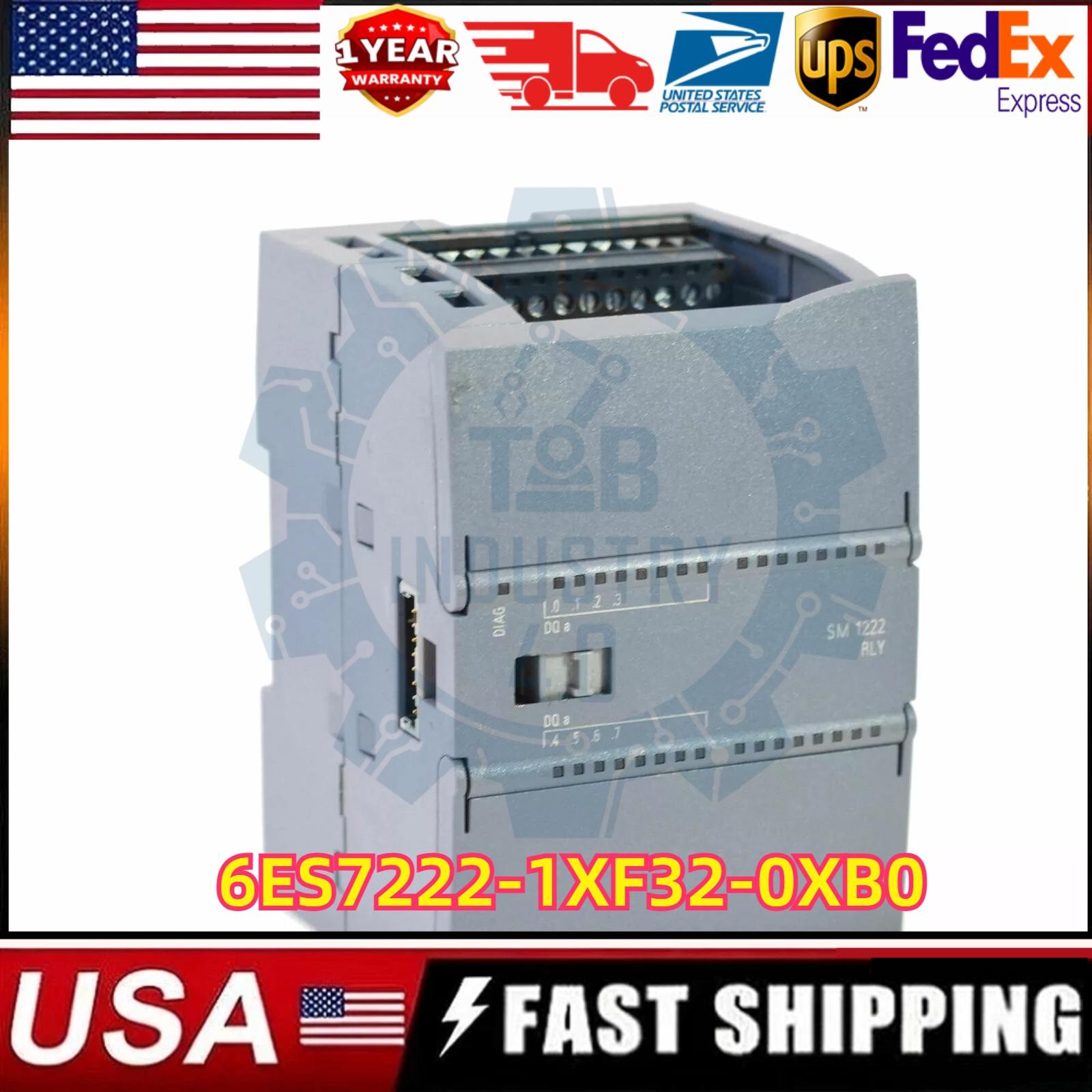 New Siemens 6ES7 222-1XF32-0XB0 S7-1200 Digital output SM1222 6ES7222-1XF32-0XB0