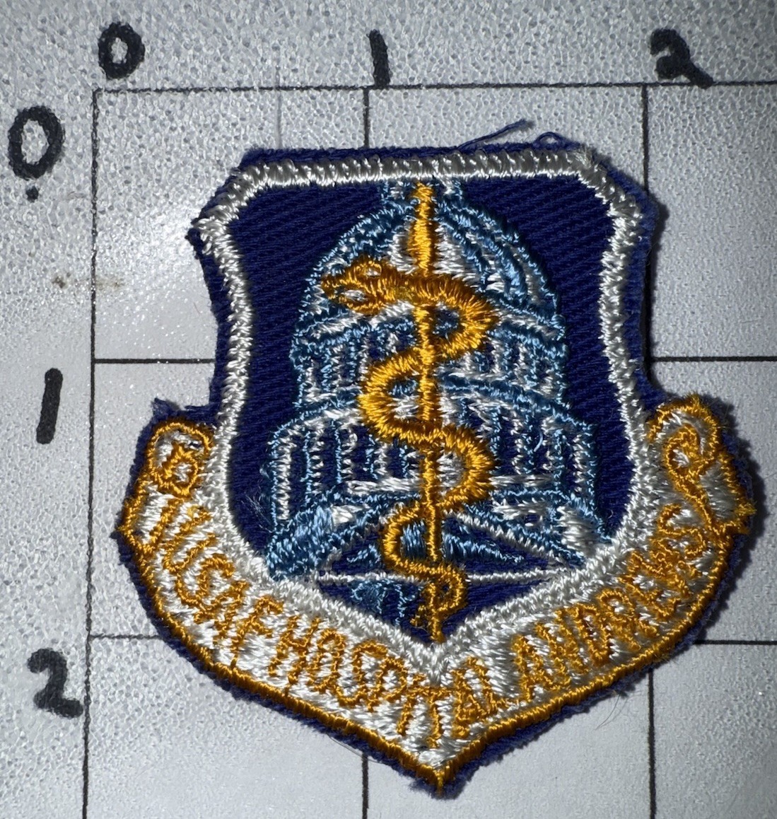 Vietnam War - 1970s USAF Hospital Andrews Base Patch (12)