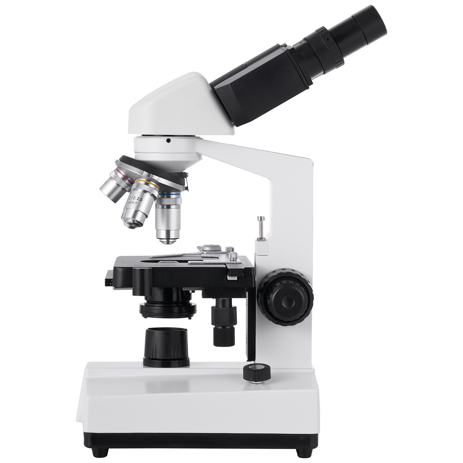 Uimoso Binocular Compound Microscope Kit 40-5000X Dual Stage Two Eyepiece Sets