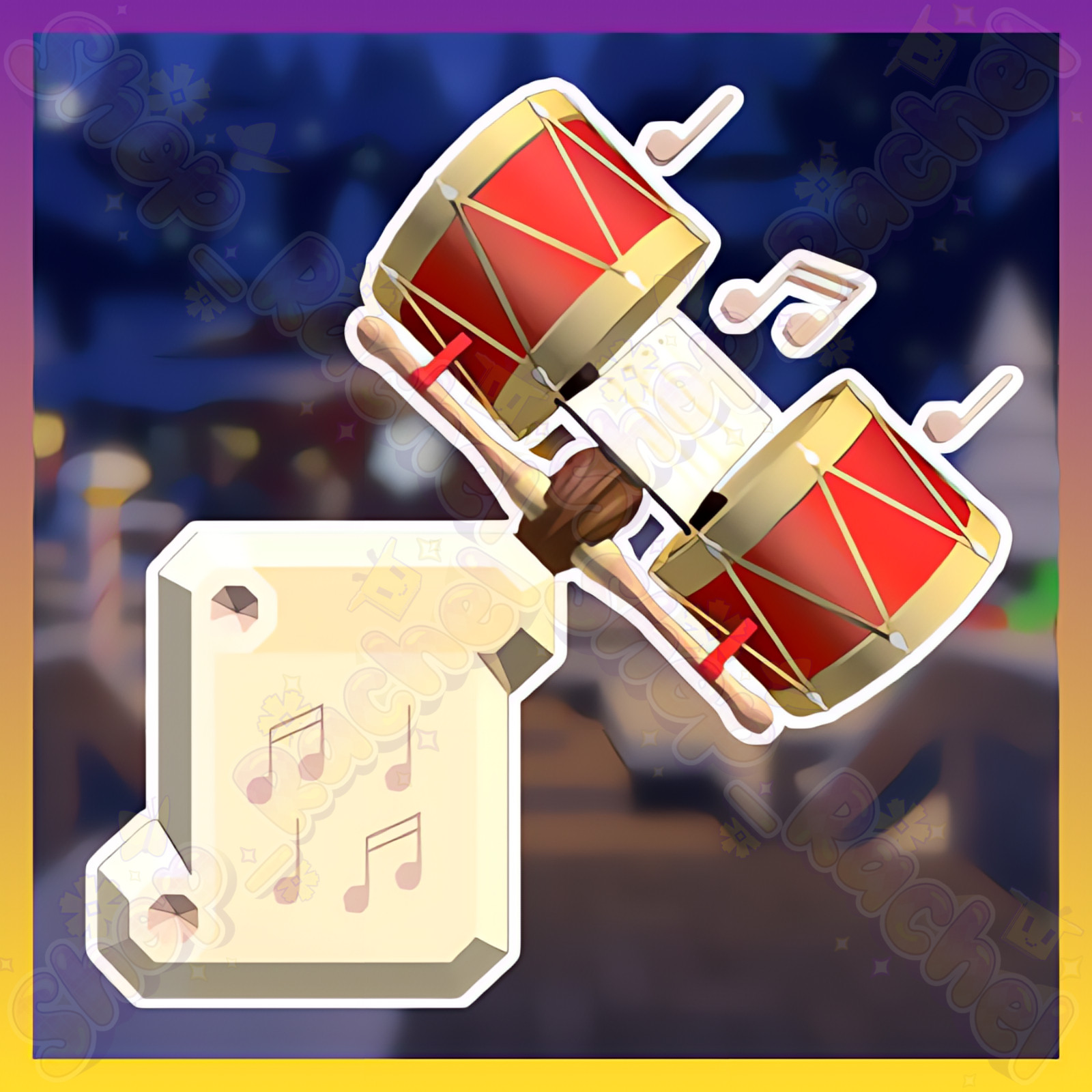 🥁 Marching Drums Set - Flee the Facility (FTF) 🥁