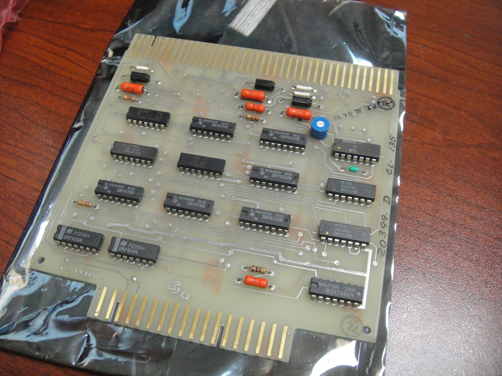 UNIVERSAL INSTRUMENTS 20399000, TEST CONT 2