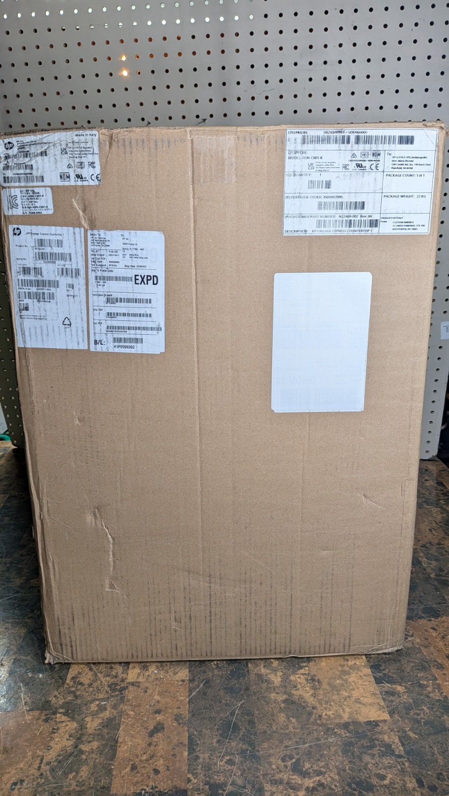 HP Engage Express Countertop 1  point-of-sale (POS) terminal stand ONLY #6P2E2AA