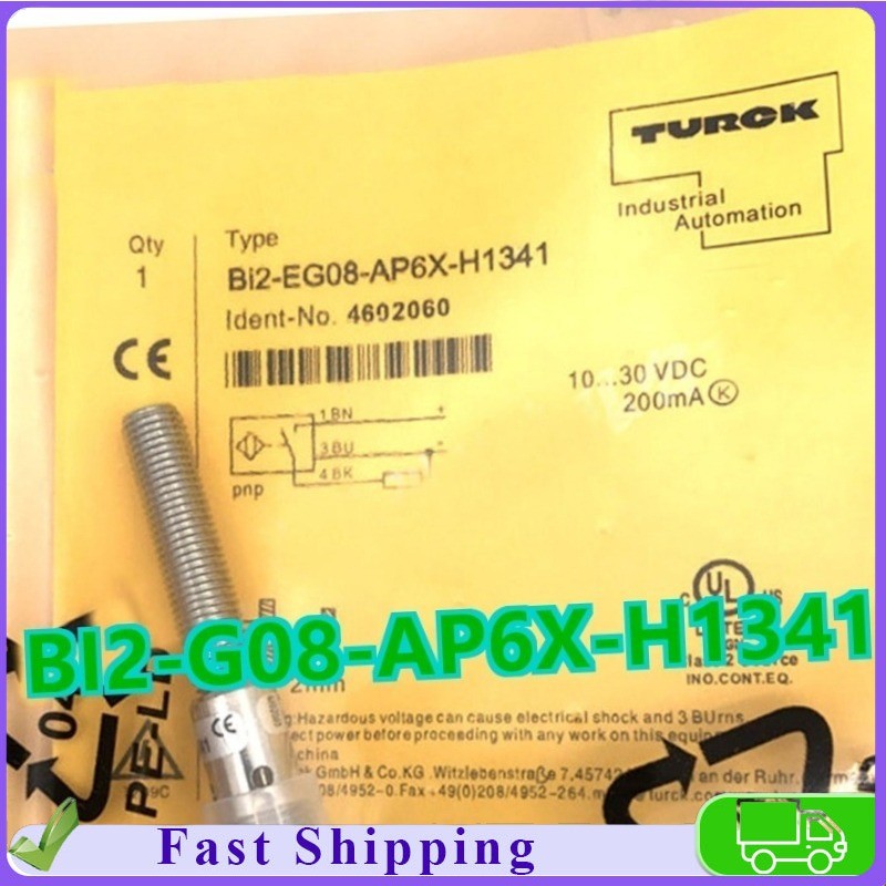 TURCK BI2-G08-AP6X-H1341 46025 Inductive Sensor PNP Quality Assurance Spot Stock