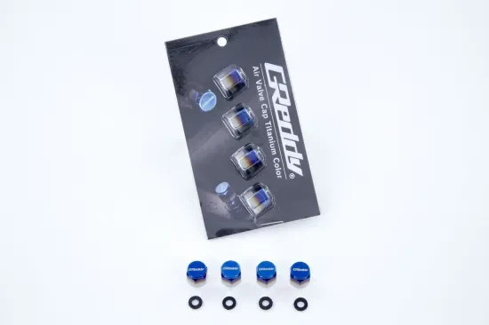TRUST GReddy Air Valve Caps Titanium Color Set of 4 11mm x 11mm 18001996
