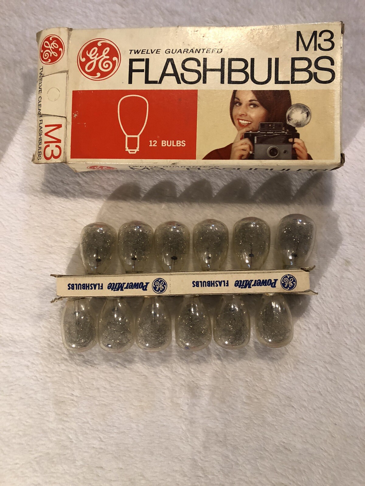 Vintage NOS M3 Flashbulbs Mixed LOT