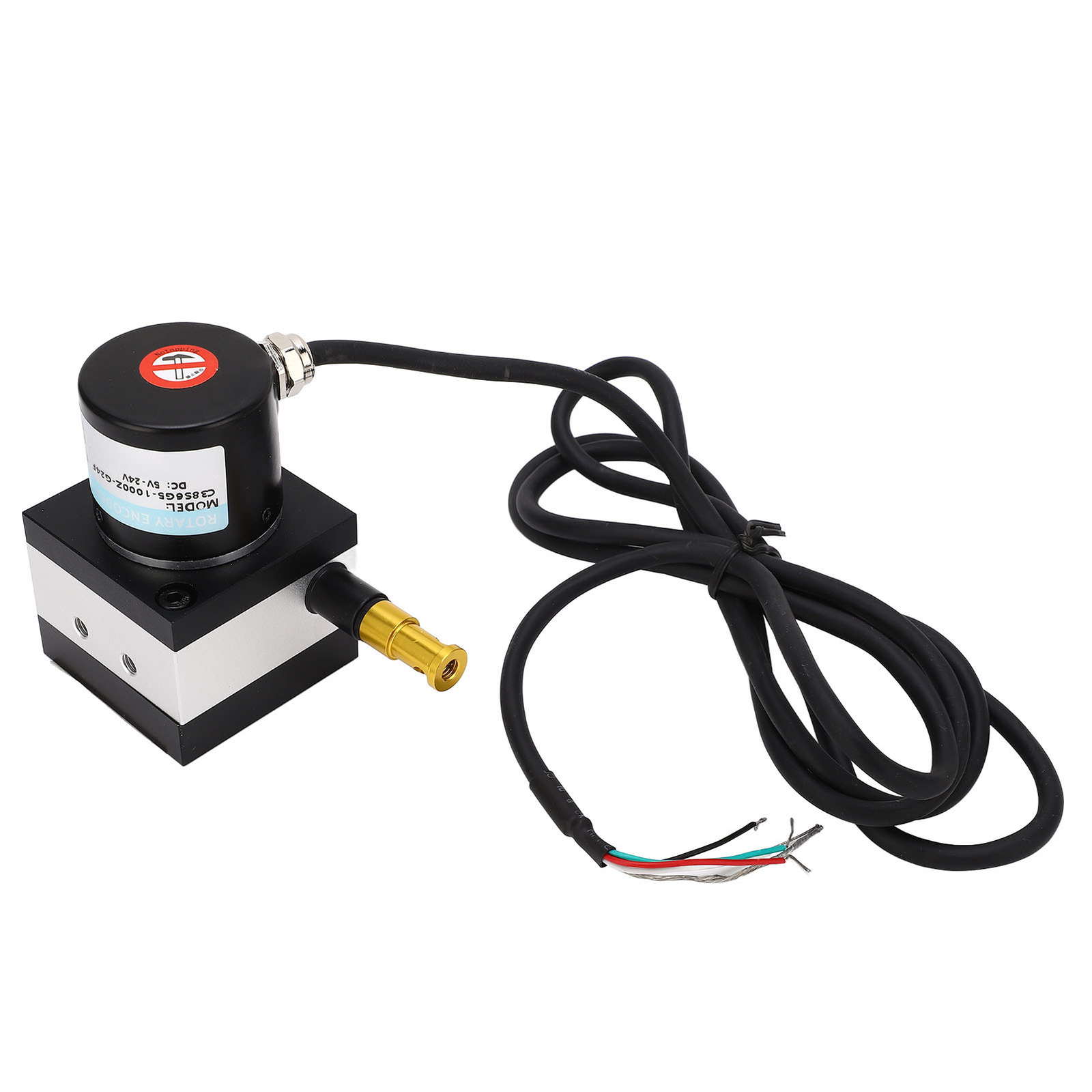 Draw Wire Encoder Pulse Stroke Optional Incremental Cable Switch 38mm 10‑1200mm