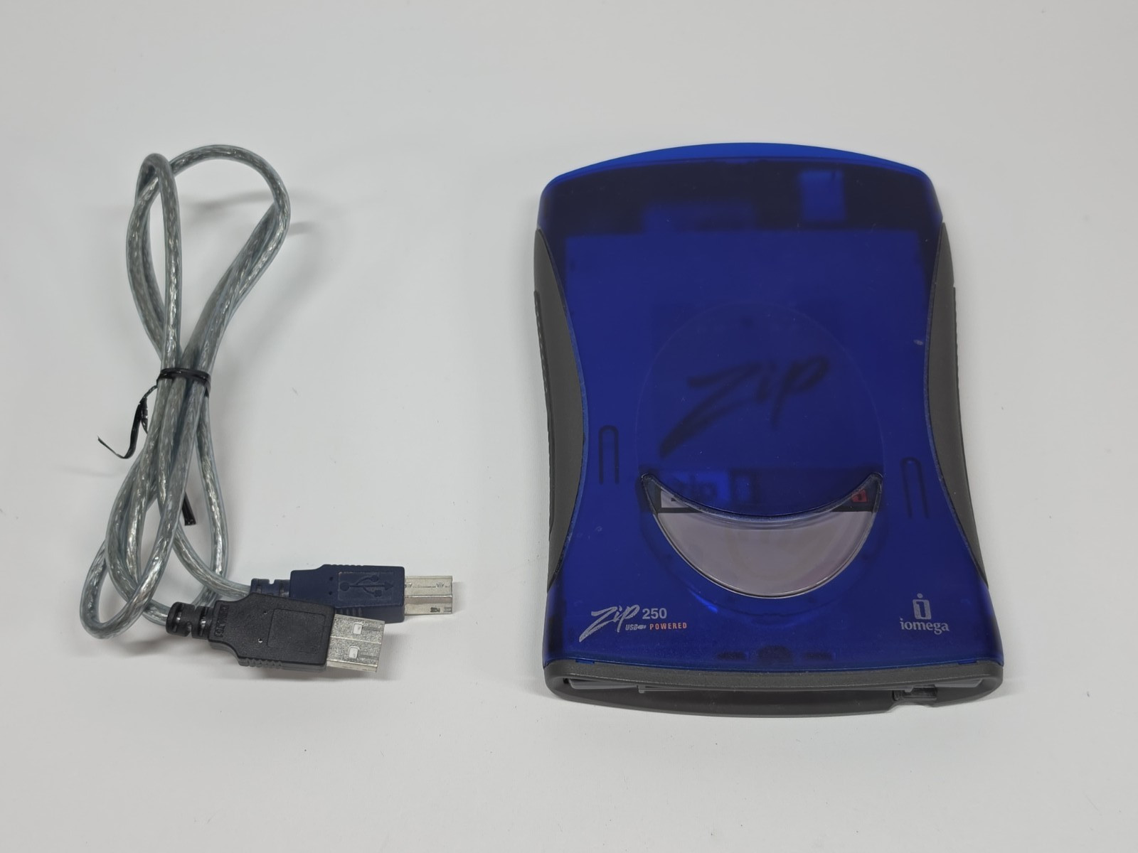 Iomega Zip 250 Z250USBPCM USB External Disk Drive AC *Parts*