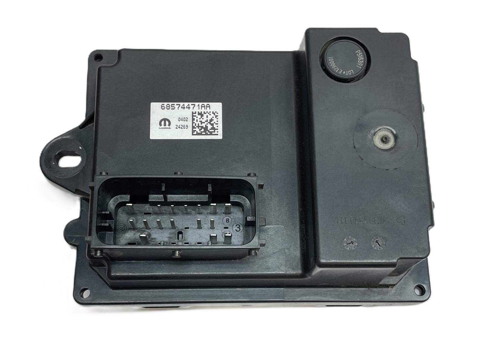 2022 DODGE 1500 VIBRATION CANCELLATION CONTROL MODULE OEM 68574471AA