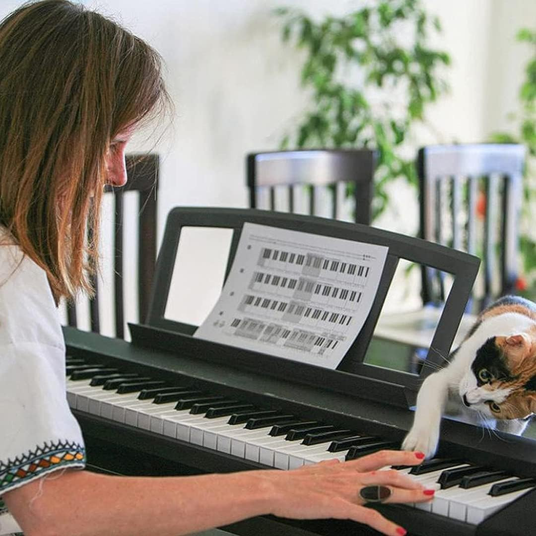 Music Stand Sheet Compatible Yamaha Fit Multiple Keyboard Models Stable Durable