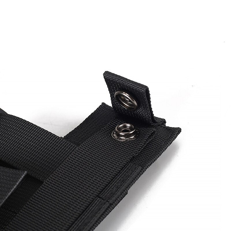Tactical Molle Sheath Straight Knife Tools Holder Set Fixed Strap Accessories