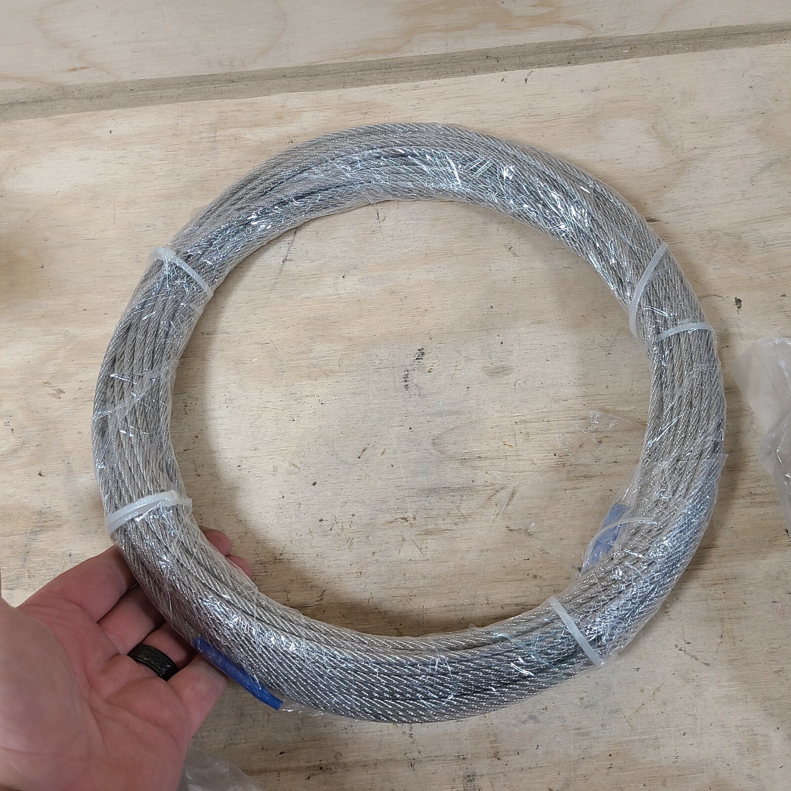 Gusto Games Zipline Replacement Part Steel Line New Open Box