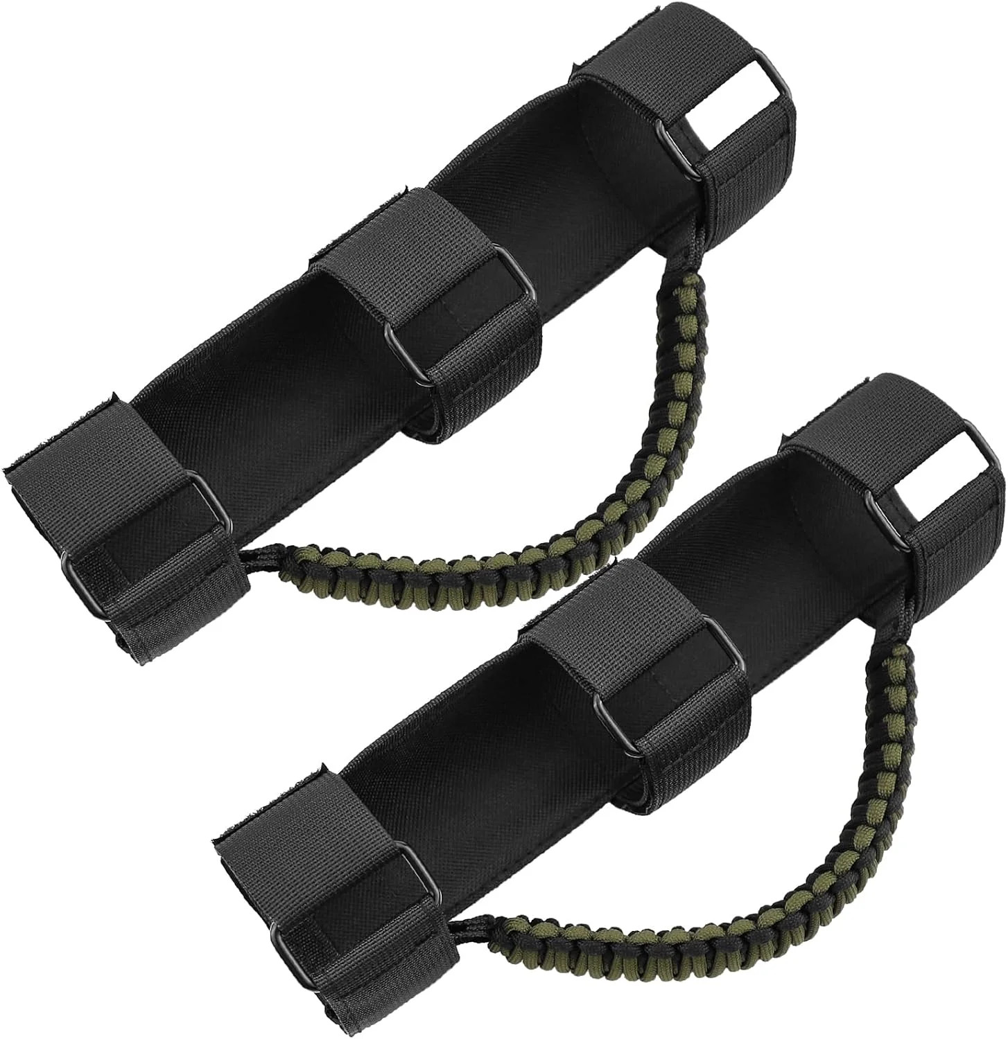 2 Pack UTV Grab Handles for 1.5-2 inch Bars- Roll Bar Grab Handles for UTV&ATV C
