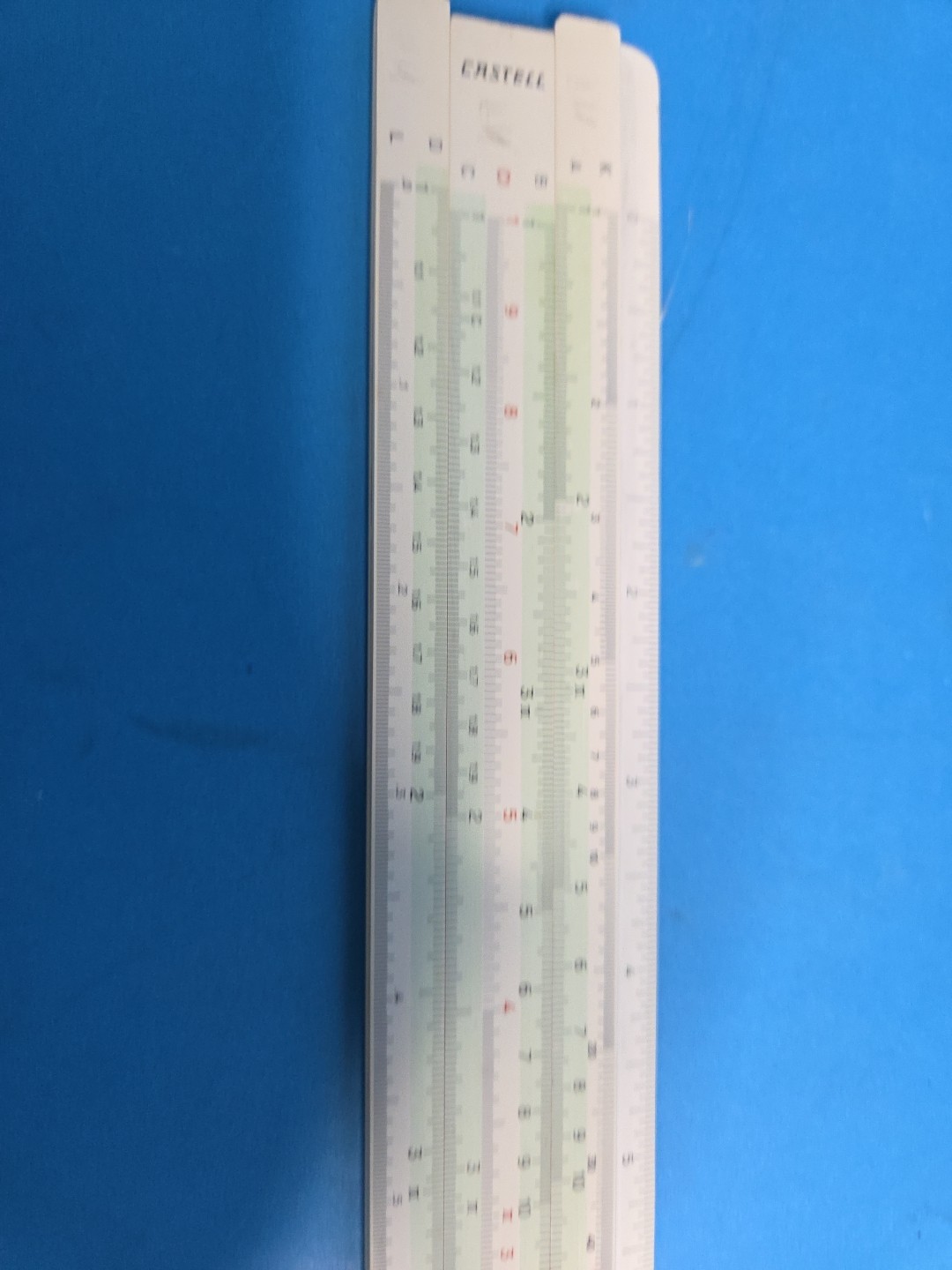 Faber-Castell 57/87 Duplex Slide Rule with Case & Instructions