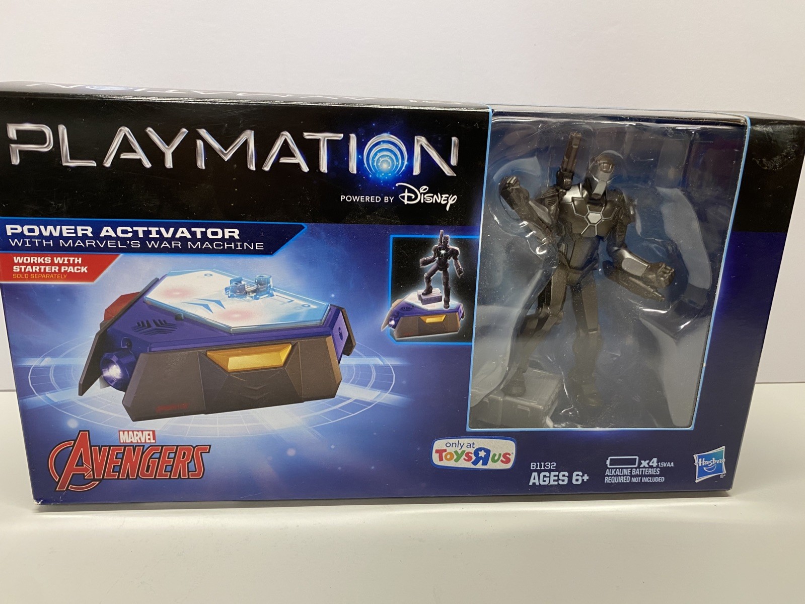 PLAYMATION MARVEL AVENGERS POWER ACTIVATOR WITH MARVEL'S WAR MACHINE 2015 HASBRO