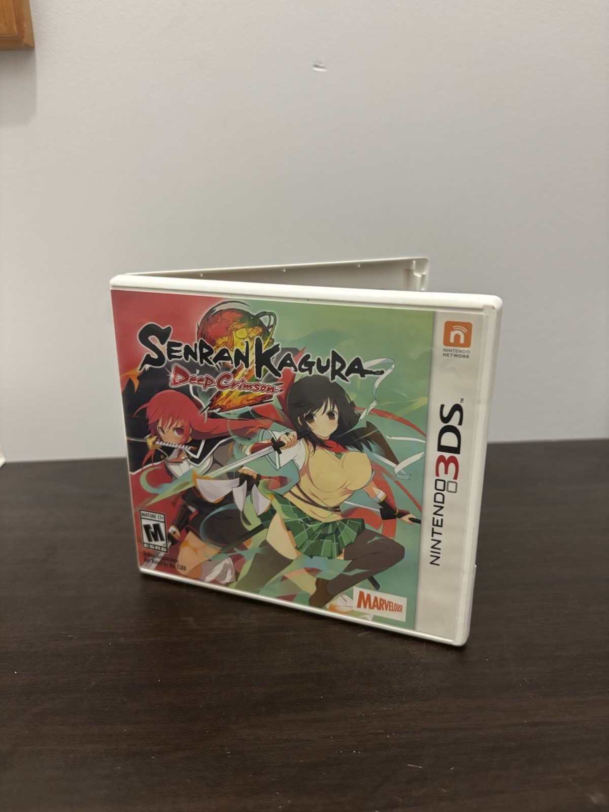 Case Only - Senran Kagura 2: Deep Crimson (Nintendo 3DS) No Game Included