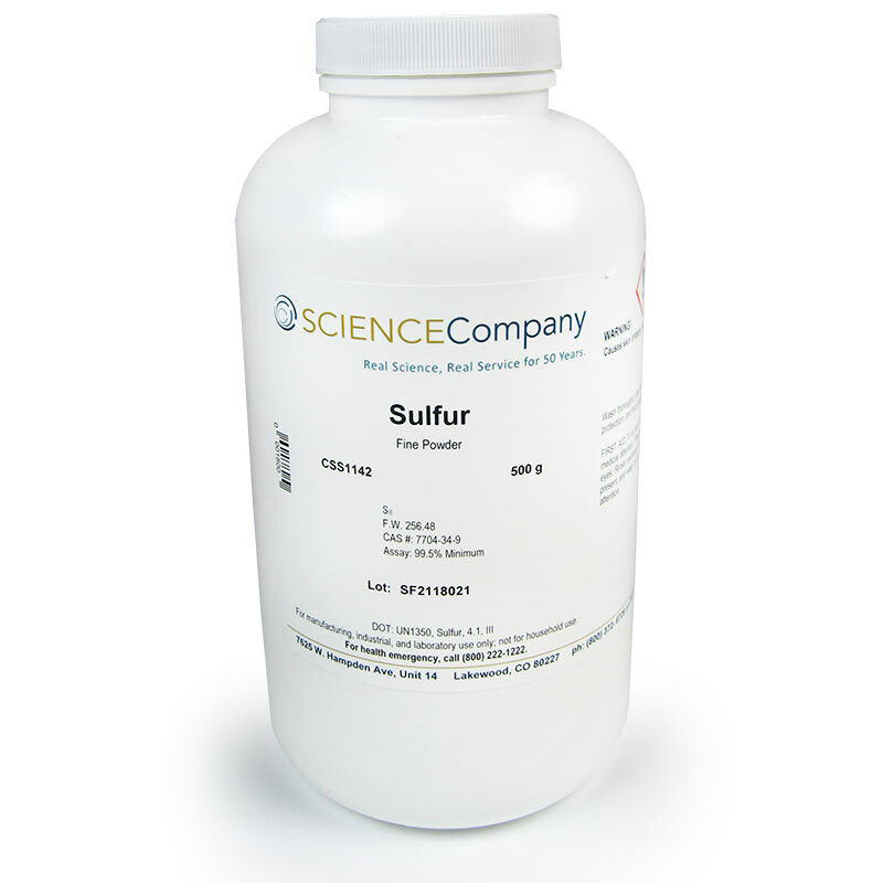 Sulfur Powder, 500g (Sulphur)