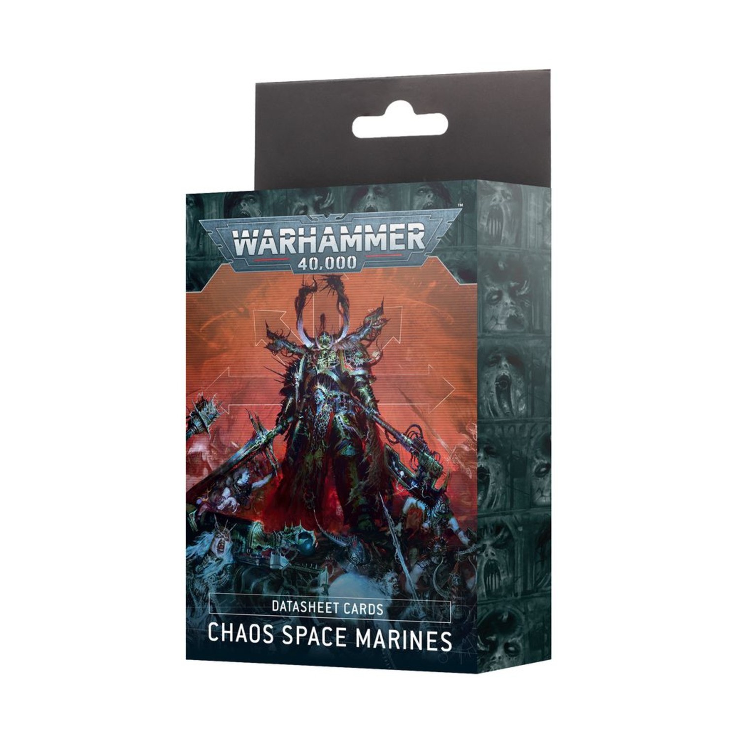 GW Warhammer 40k Datasheet Cards - Chaos Space Marines Fair/NM