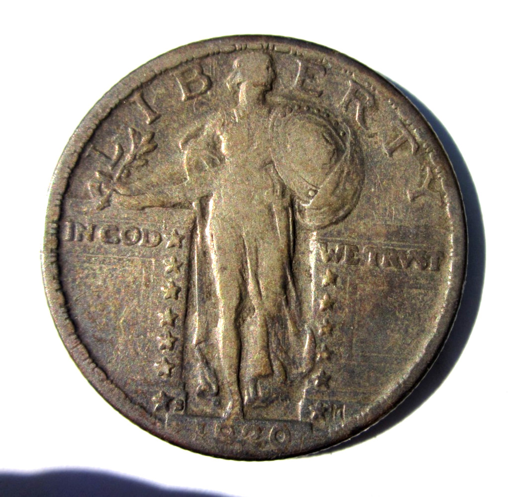 1920-S STANDING LIBERTY QUARTER DOLLAR 25C SAN FRANCISCO MINT NICE COLLECTOR DAT