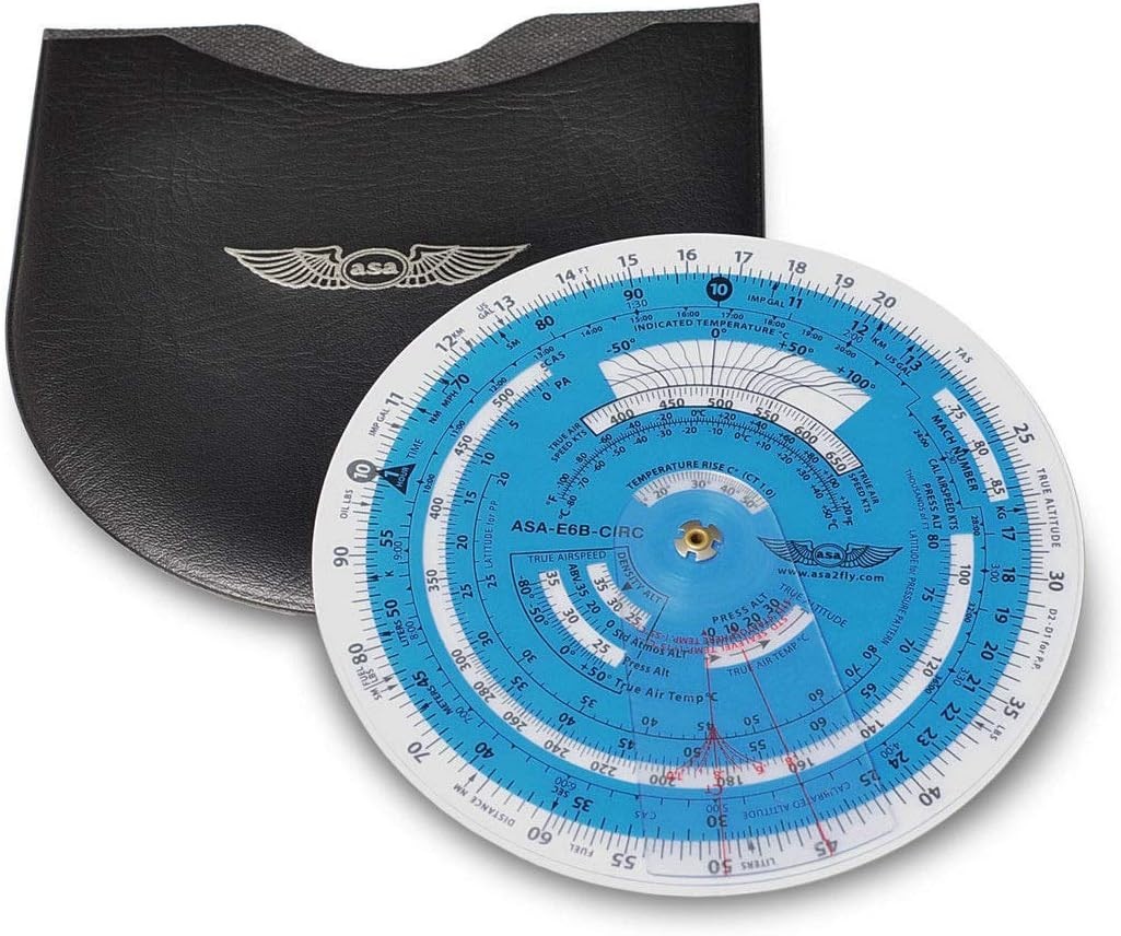 ASA E6B Circular Flight Computer ASA-E6B-CIRC - New & Sealed!