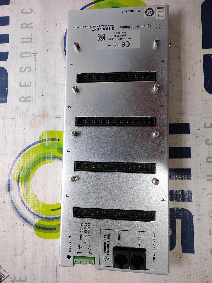 AGILENT TECHNOLOGIES 34945 EXT EXTERNAL uW SWITCH/ATTENUATOR DRIVER