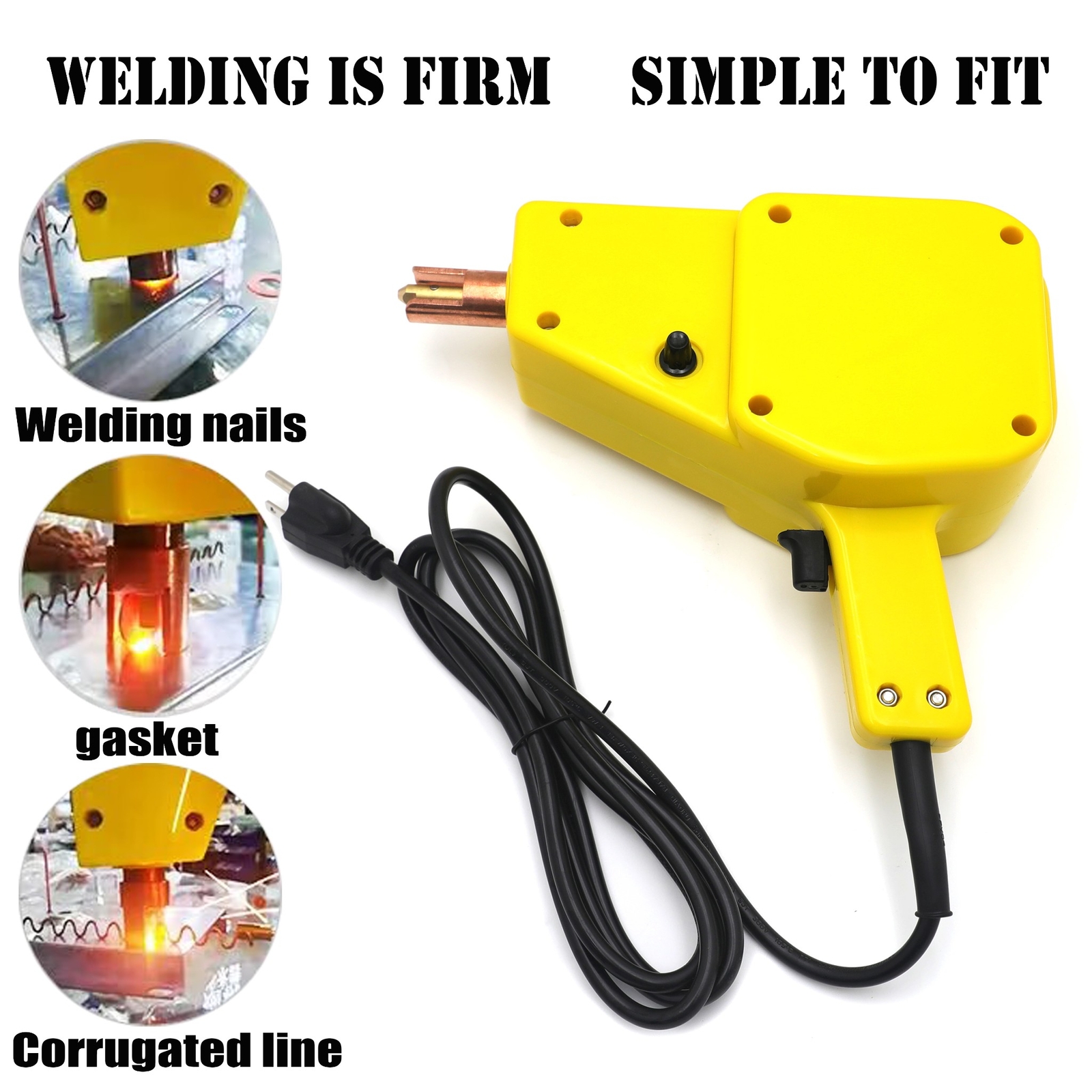 Stud Welder Starter Spot Puller Kit Hammer Gun Auto Repair Tool Dent Puller Car